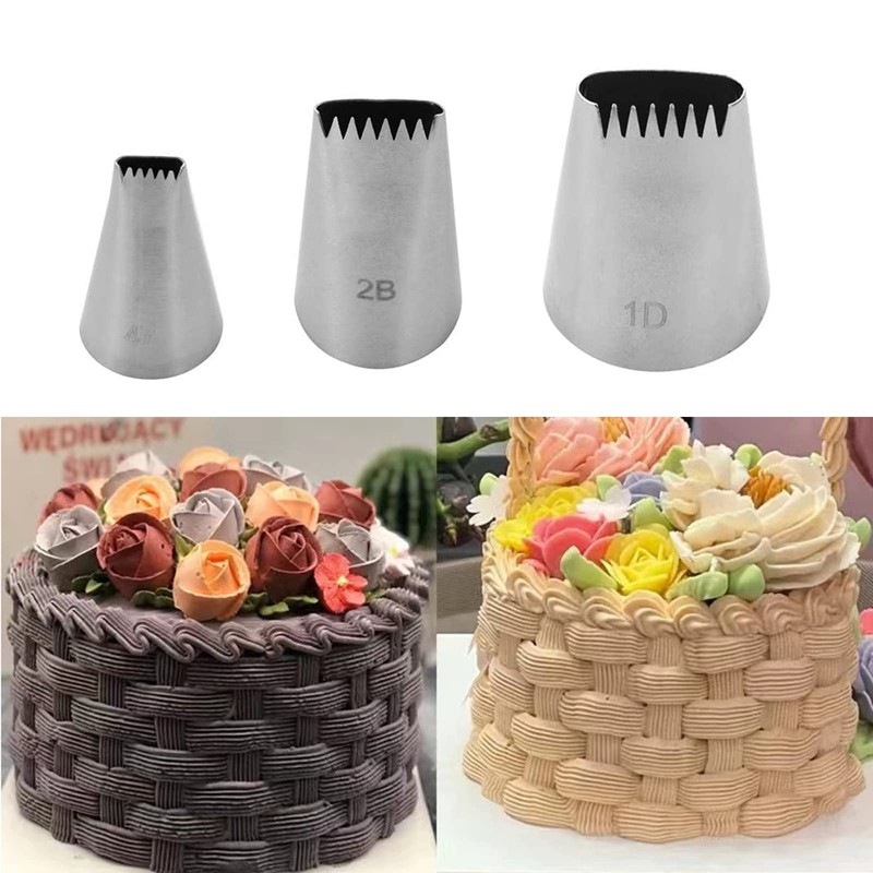 Symphony Wire Tips, Stainless Steel Icing Piping Nozzles For Pastry