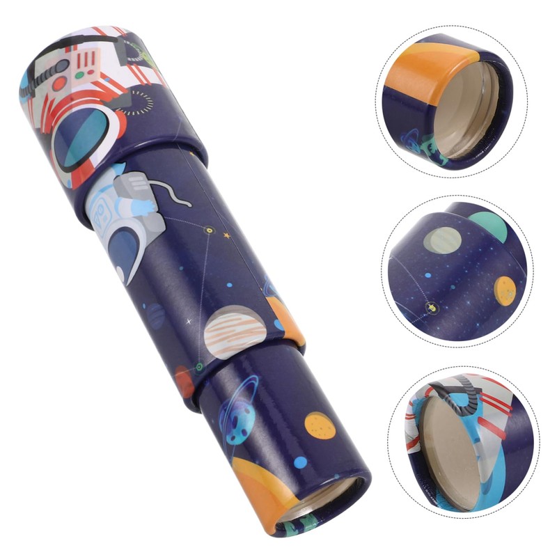 Operitacx Retractable Monocular Telescope with Space Pattern Three Section Collapsible