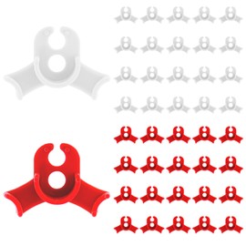 Tyqour Pack of 40 Plant Benders Lst Clips Plants 90 Degree Low Stress Training Bender Clip Plant Trainer for Low Load Plant Clips for Bending Plant Stems Change the Growth Direction