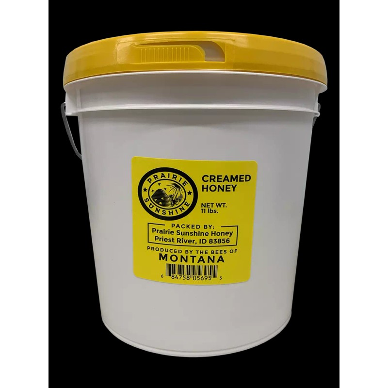 Prairie Sunshine 100% Pure Naturally Creamed Honey (11 lb) Better