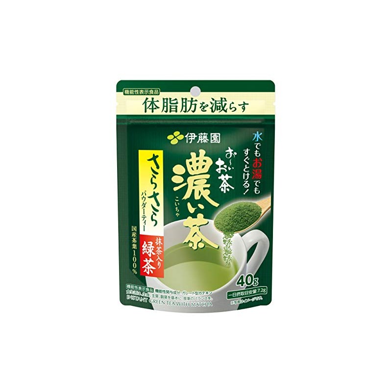 Itoen Oi Tea with Smooth Matcha, Dark Tea, 1.4 oz