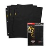 BCW Double-Sided 9-Pocket Pages Holder - 10 Black Pages |