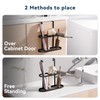Josmimic 3-in-1 Hair Tool Organizer Holder for Dryer, Straightener &