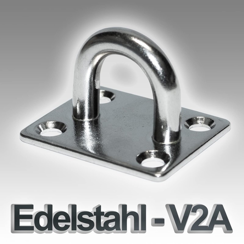 PRIOstahl Eye Plates Lashing Eye Ceiling Eyelet Cover Plate Mast