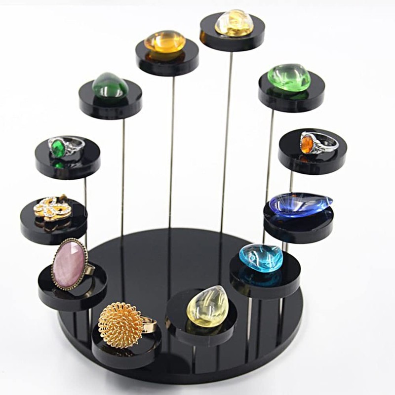 12 Tier Acrylic Display Stand,Multi-layer round jewelry display table,for Pop