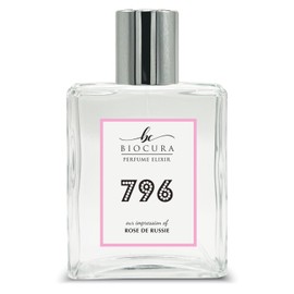 BIOCURA BC Perfume 796 Inspired by Rose De Russie For Women & Men Replica Fragrance Dupes Eau de Parfum Spray Bottle 3.4 Fl Oz/100ml