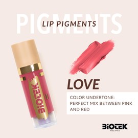 Biotek Lip Pigment for Permanent Makeup - Pink Color for Lip - Made in Italy - Love 0,61 fl.oz.