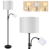 AUQUEE Floor Lamp Standing Lamp, Modern Living Room Lamp with