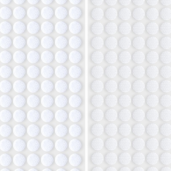 608Pcs Self Adhesive Dots,304 Pair Set 0.39 Inch / 10mm