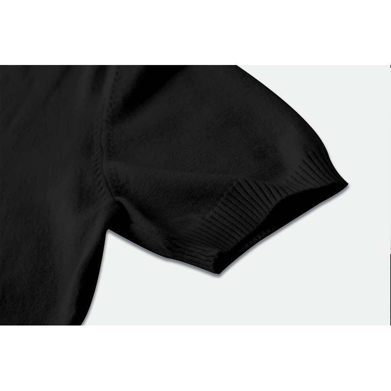 DAIMIDY Women's V Neck Sweaters Short Sleeve Summer Sweaters for