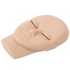 Lash Mannequin Head Reusable Soft Touch Rubber Replaced Eyelids Mannequin