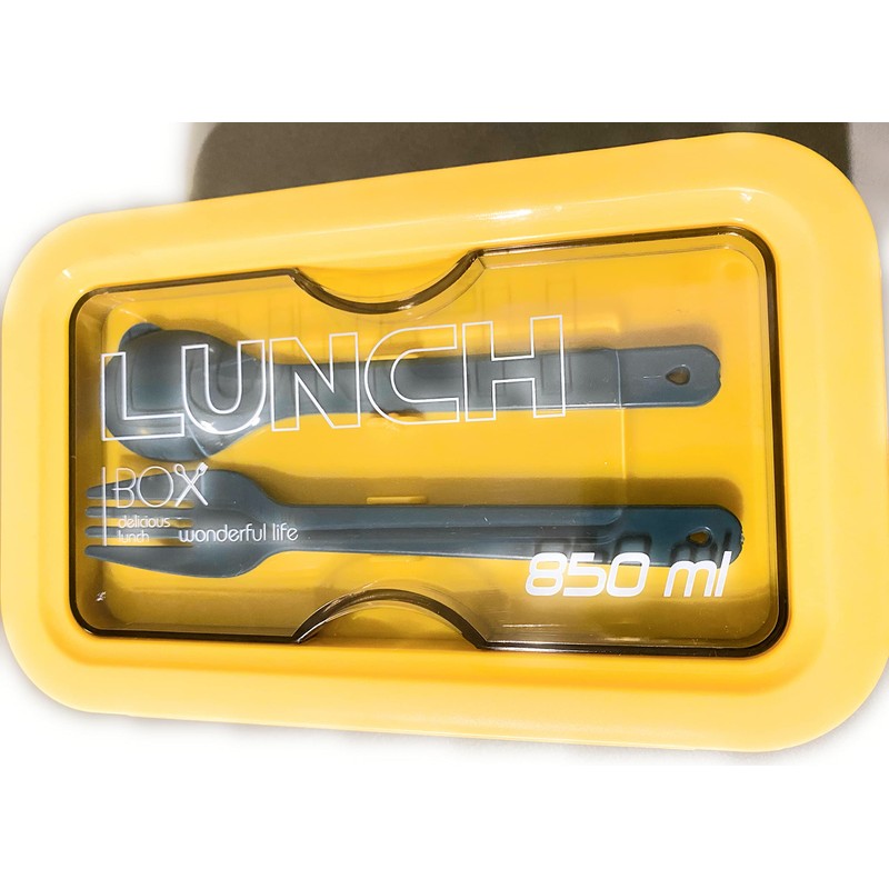 Barnabys Bento Box - Eco-friendly Lunch Box With Spoon, Fork.