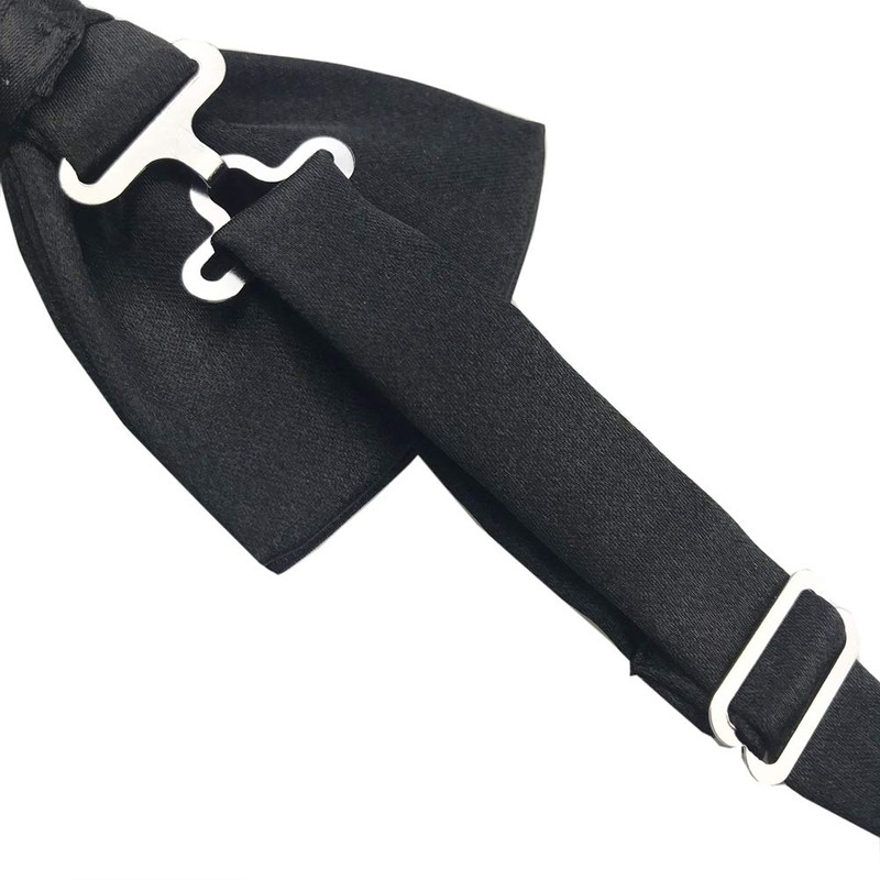 Qiuyan Adjustable Bowtie, Men Bowtie Pre-Tied Bow Tie for Parties