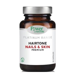 Power of Nature Platinum Range Hairtone Nails & Skin Premium, 30 Caps