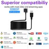 PEGATISAN Webcam HD 1080P Eye Contact Camera with Microphone 120