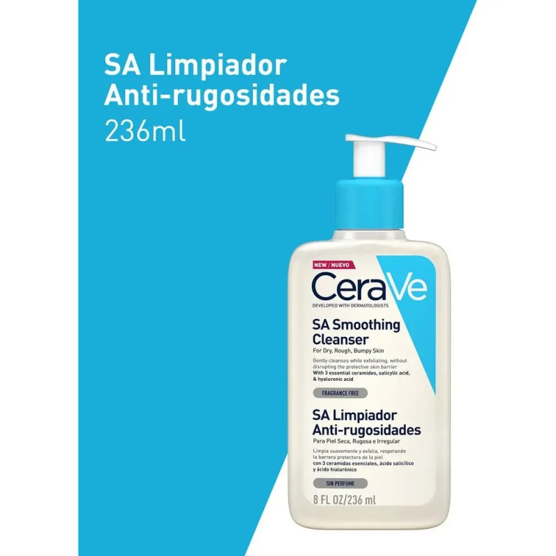 Limpiador Anti Rugosidades Con Ácido Salicílico 236ml Cerave