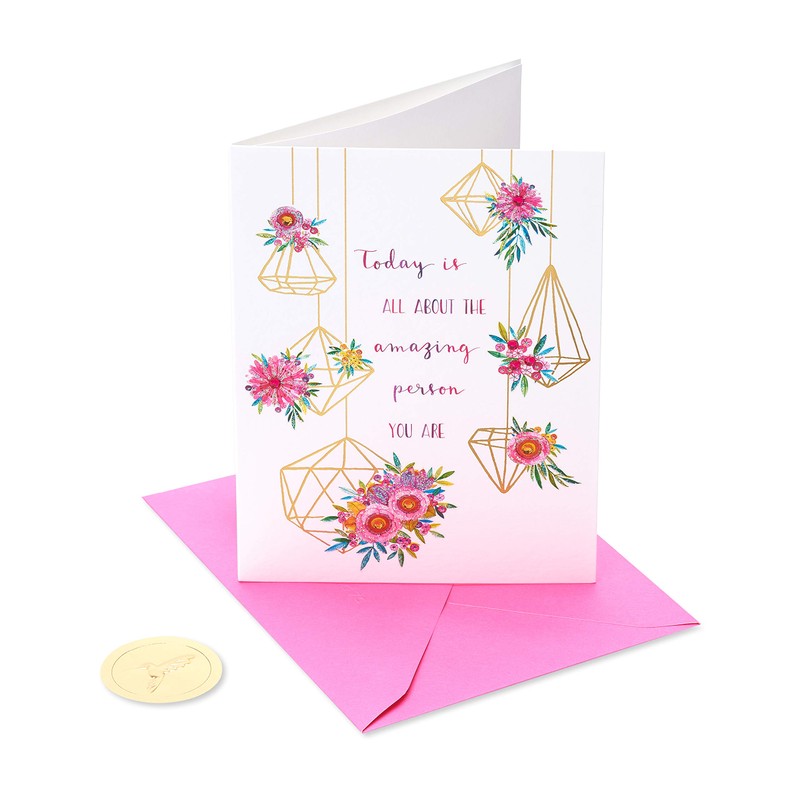 Papyrus Birthday Card (Happy Birthday Terrarium)