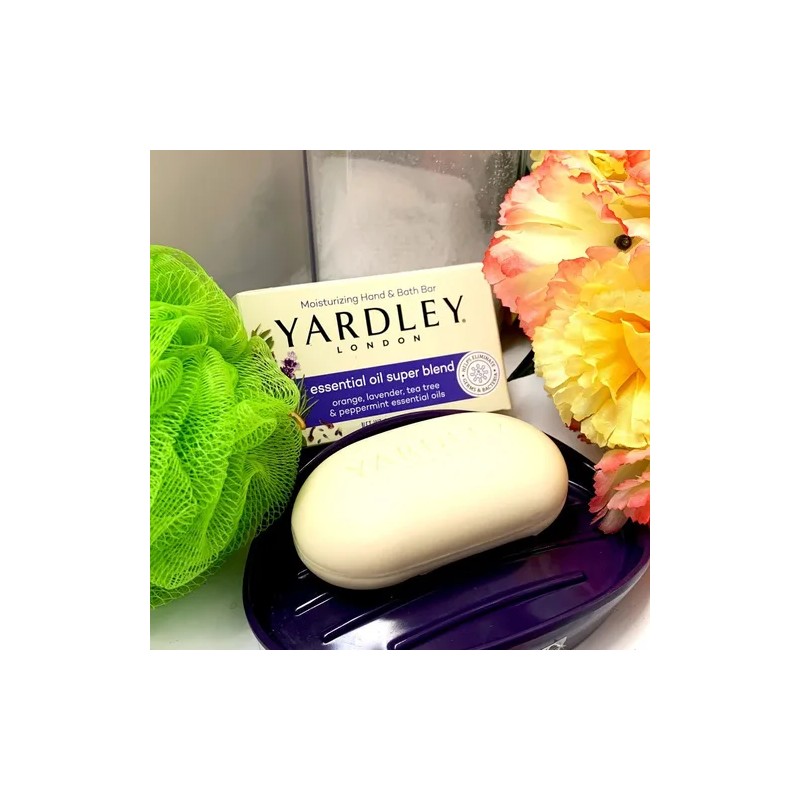 Jabón De Baño Yardley London Essential Oil Super Blend 120g