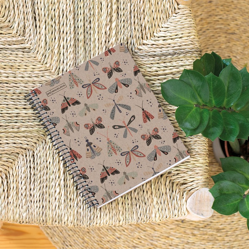 Miquelrius - 100% Recycled Notebook - 1 Colour Strip, A5,