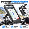 Waterproof Phone Mount for Motorcycle & Bike Navigation – 360°