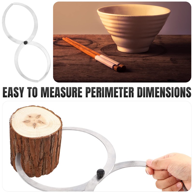 2 Pieces Double Ended Bowl Caliper Wood Turners Calipers Woodturning