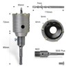 CCLIFE Drill Bit 50/55/65/68/80/82/100 mm Socket Drill Bit Concrete with
