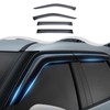 HTHE in-Channel Window Visors Rain Guards Fit for Jeep Grand