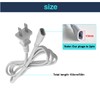 Hexagon LED Lights Power Cord, 1 to 2 Connectors Power