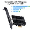 Intel 2.5G PCIE RJ45 Port Network Card Gigabit Ethernet LAN