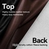 BEARCOVER Heavy Duty Leatherette Billiard Pool Table Cover, Waterproof &