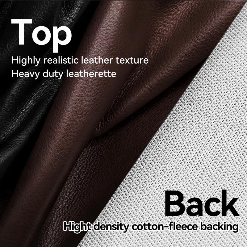 BEARCOVER Heavy Duty Leatherette Billiard Pool Table Cover, Waterproof &