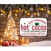 Old Fashioned Hot Cocoa Extra Marshmallows Sign Coffee Station Accessories