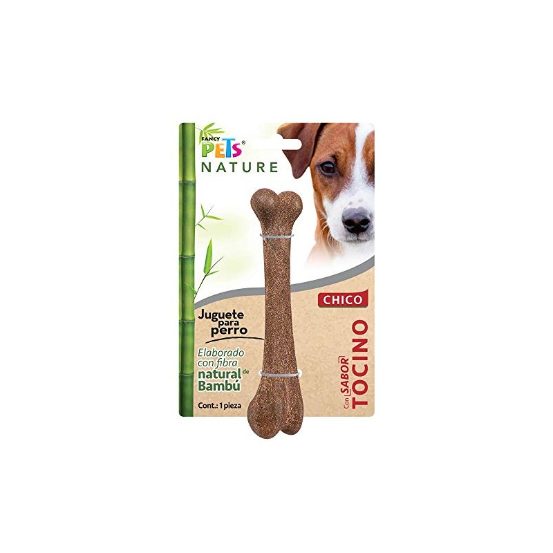 Fancy Pets Juguete Hueso para Morder con Fibra de Bambú