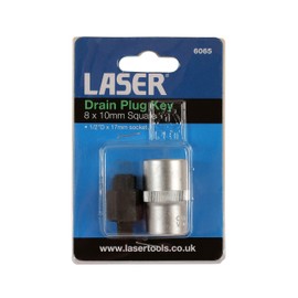 Laser - 6065 Drain Plug Key - 8/10mm Square