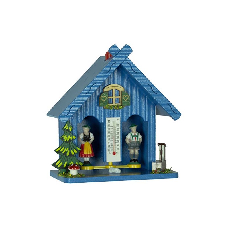 Weather house 14cm by Trenkle Uhren