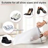 Syylibb 20-Pack Clear Shoe Bags, Durable Waterproof Dustproof Storage Organizers