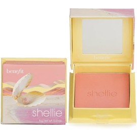 Benefit Shellie Warm Seashell-Pink Blush Mini, 0.21 Ounce