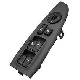 Power Window Main Switch Fit for Hyundai Elantra 2007-2010 Replace DWS1186 93570-2H110-7U 93570-2H110, Front Left Driver Side Power Master Window Control Switch