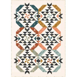 Moda Fabrics Woodland & Wildflowers Mosaic Meadow Quilt Kit by Fancy That Design House KIT45580