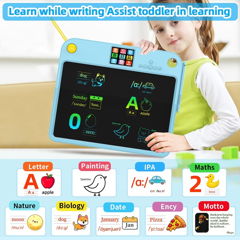 16 Inch LCD Learning Tablet Autism Toys forvalentines Day Gifts