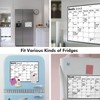 Volcanics Fridge Calendar Magnetic Dry Erase Calendar Whiteboard Calendar for