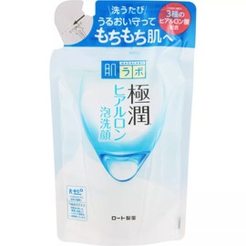 [US Seller] Hada Labo Gokujyun Hyaluronic Foaming Cleanser Refill 4.73floz