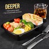 Glotoch 10 Pack 32OZ Meal Prep Containers Reusable Microwave Safe,Extra