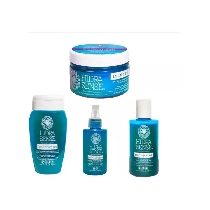 Kit Facial SPA Hidrasense con 4 Productos para el Cuidado