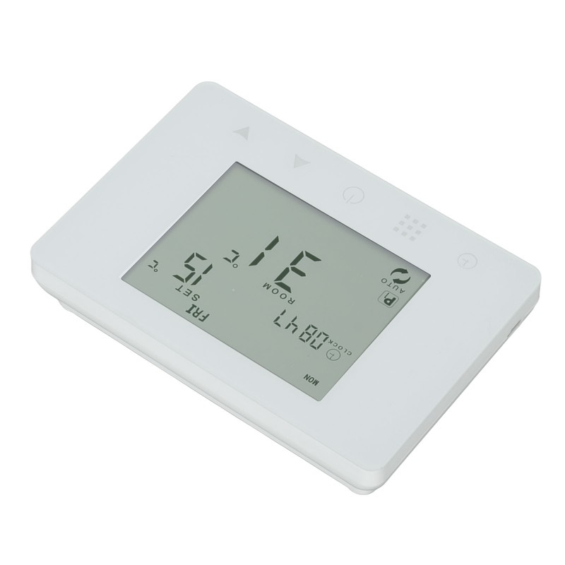 Wireless RF Temperature Controller Programmable LCD Backlit Display Smart Electric