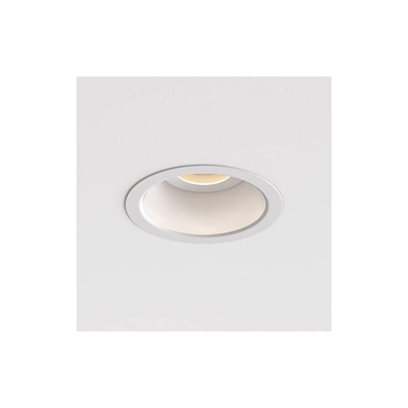 Astro Minima Mini Indoor Downlight (Matt White), GU10 LED Lamp,