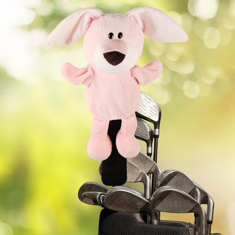 SHABIER Plush Novelty Animal Golf Driver Head Cover for 460cc