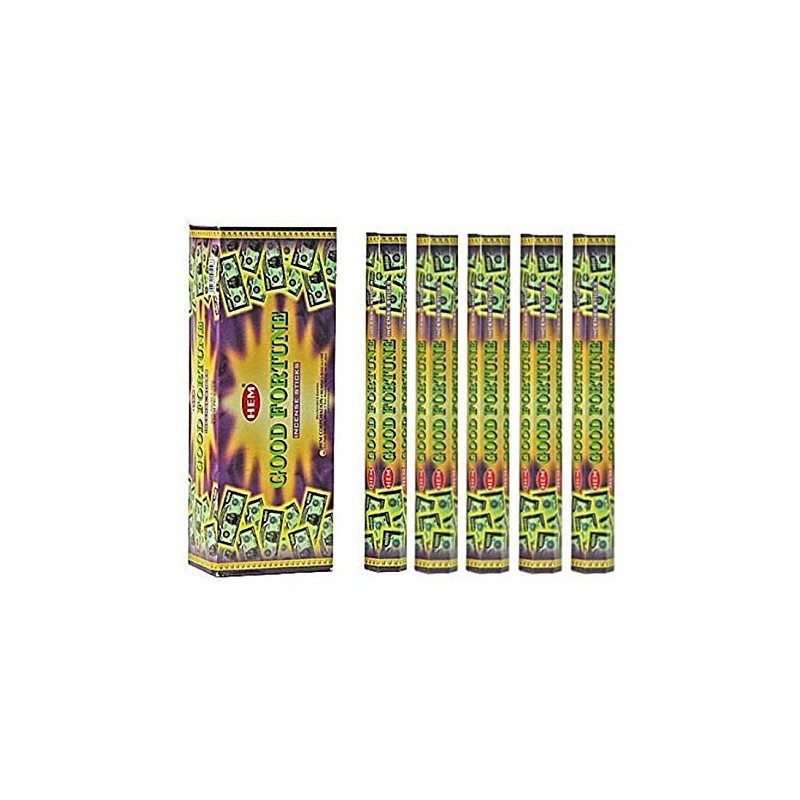 Hem Good Fortune Incense Sticks (100 Sticks, 5 Boxes Inside)