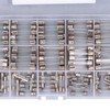 150Pcs Glass Fuses Alloy Tube Fuse Assorted Kit for Household