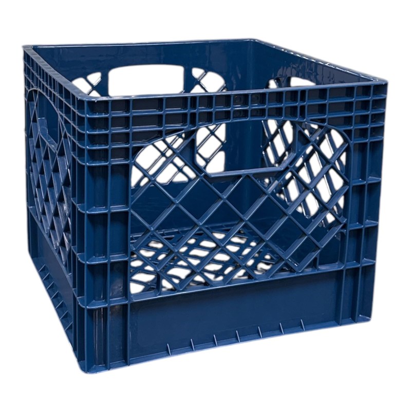 Juggernaut Storage Juggernaut Storage 16QT Heavy-Duty Plastic Square Milk Crate